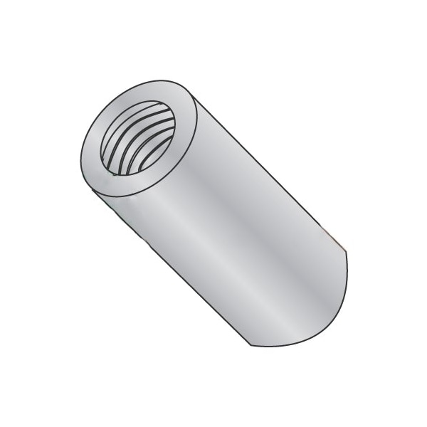 Newport Fasteners Round Standoffs, #4-40 Thrd Sz, 3/8 in Bd L, Aluminum Plain, 3/16 in OD, 1000 PK 287518 - main